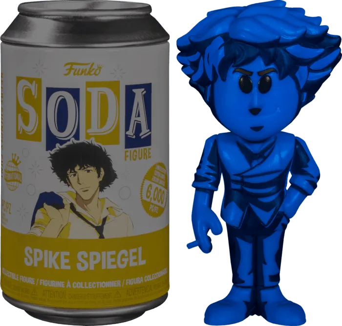 FUN61046 Cowboy Bebop - Spike Spiegel (with chase) US Exclusive Vinyl Soda [RS] - Funko - Titan Pop Culture