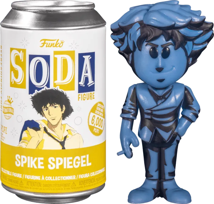 FUN61046 Cowboy Bebop - Spike Spiegel (with chase) US Exclusive Vinyl Soda [RS] - Funko - Titan Pop Culture