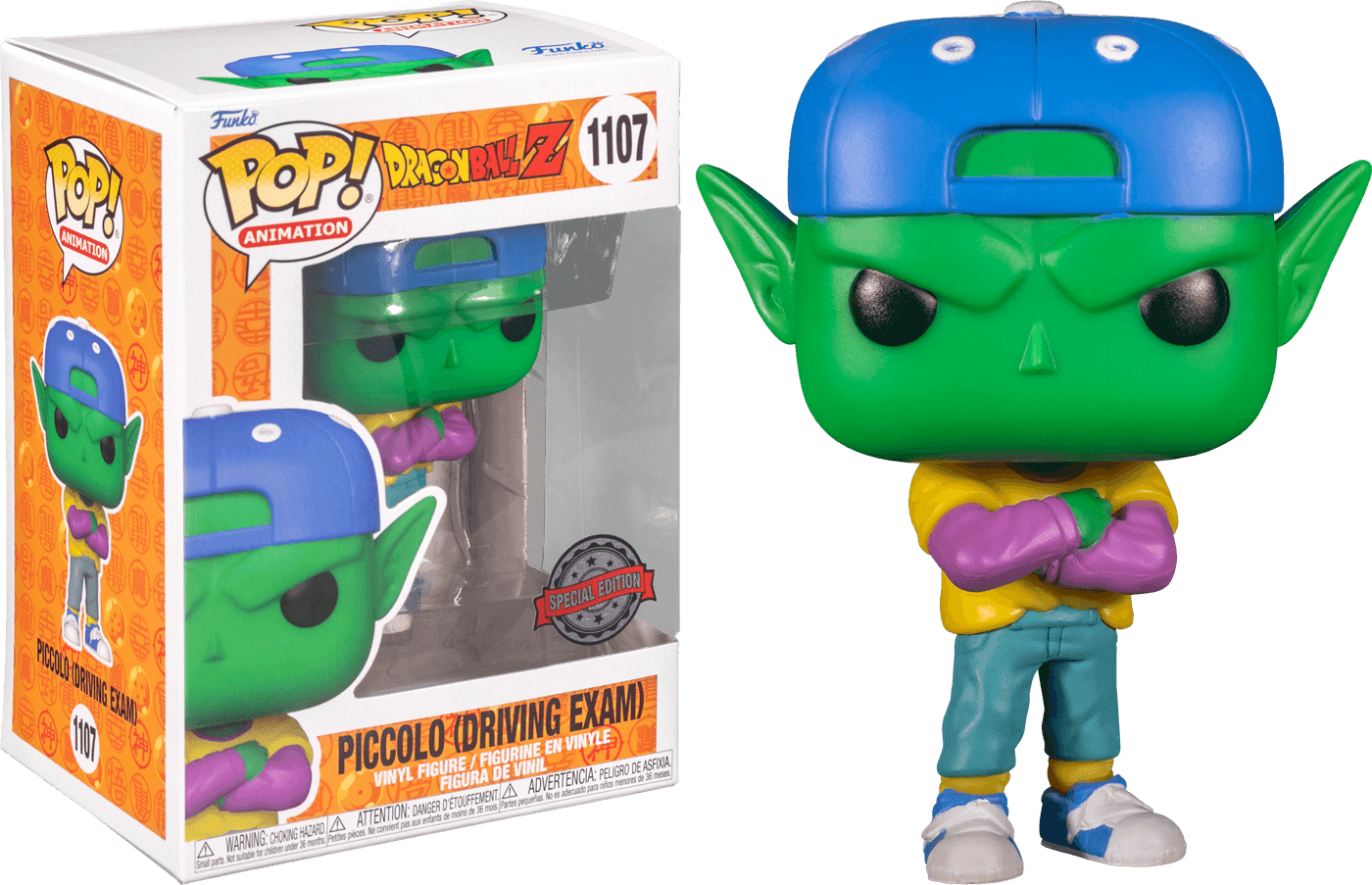 FUN61053 Dragon Ball Z - Piccolo (Driving Exam) US Exclusive Pop! Vinyl [RS] - Funko - Titan Pop Culture