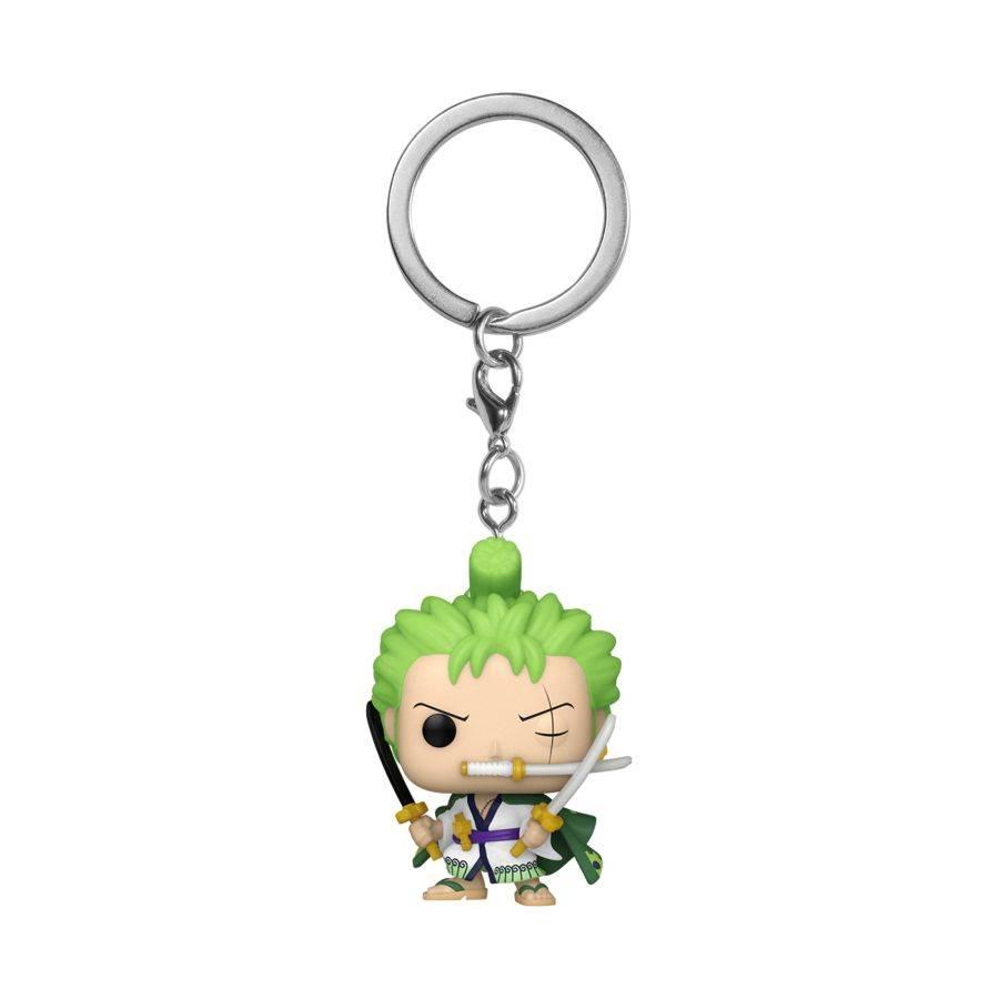 FUN61371 One Piece - Roronoa Zoro Pop! Keychain - Funko - Titan Pop Culture