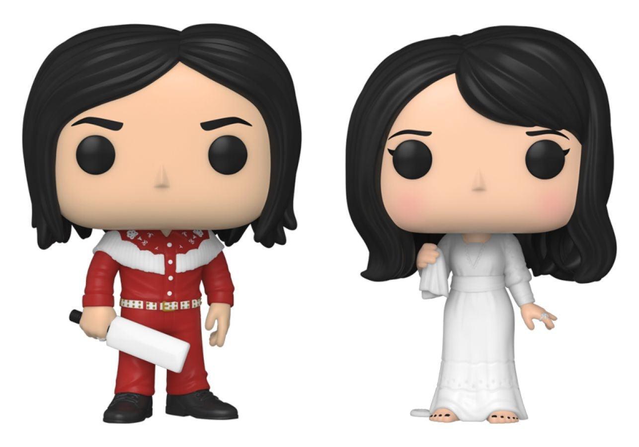 FUN61428 The White Stripes - Jack White & Meg White Pop! 2-Pack - Funko - Titan Pop Culture