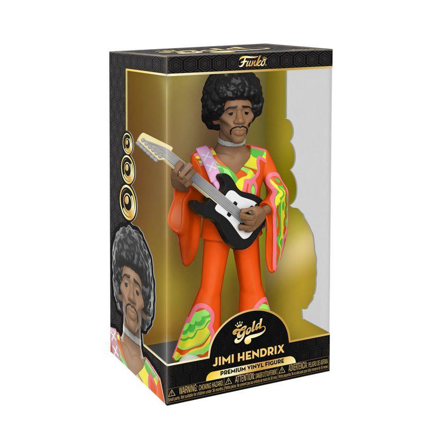 FUN61431 Jimi Hendrix - Jimi Hendrix (with chase) 12" Vinyl Gold - Funko - Titan Pop Culture