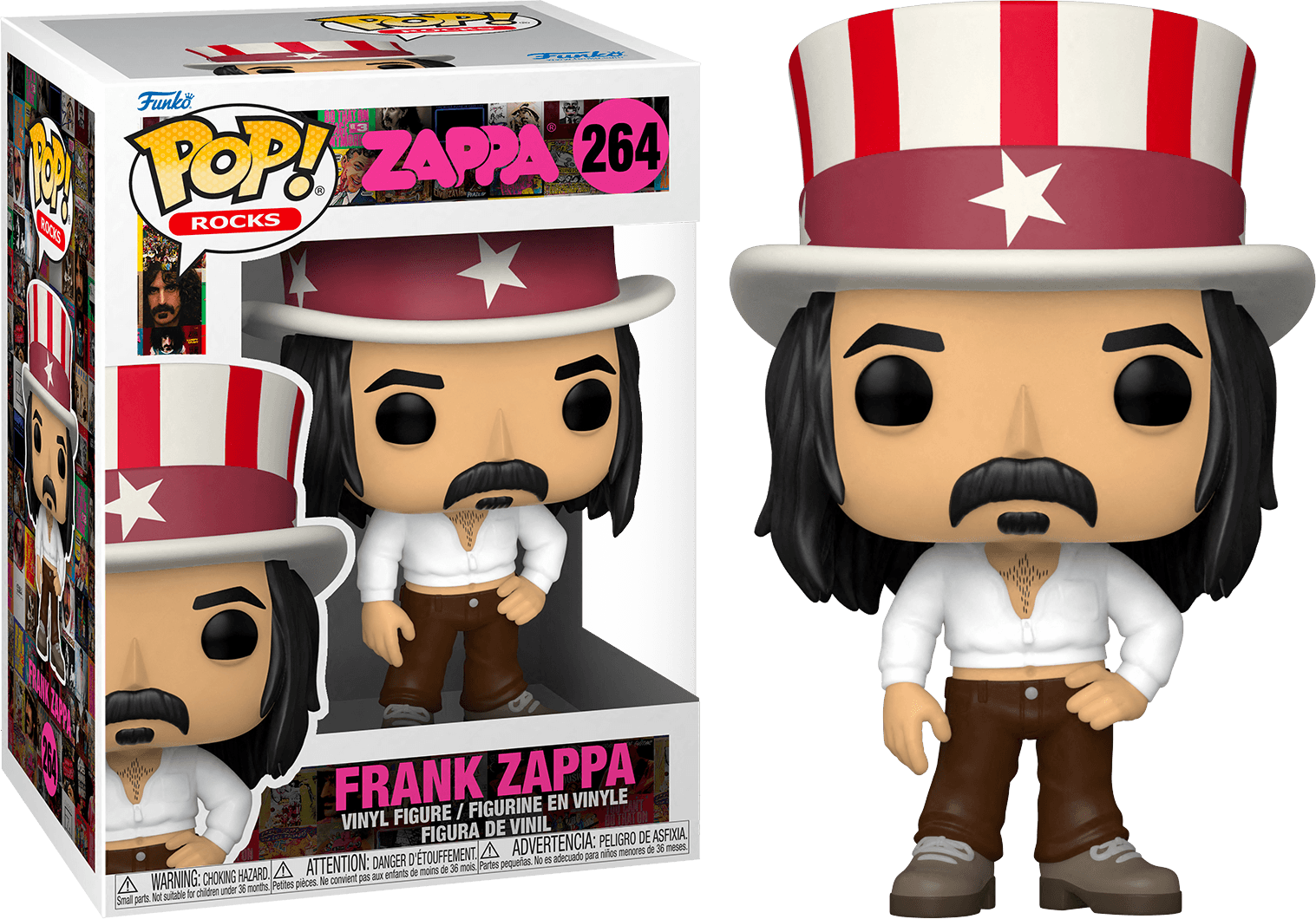 FUN61439 Frank Zappa - Frank Zappa Pop! Vinyl - Funko - Titan Pop Culture