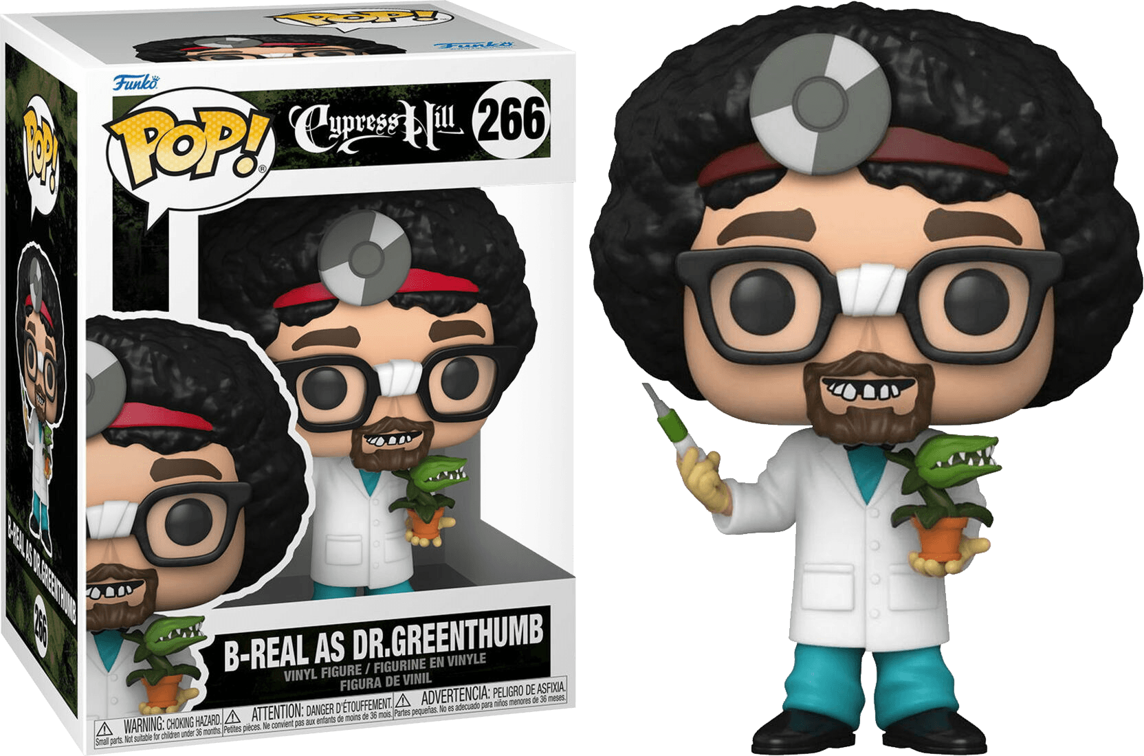 FUN61442 Cypress Hill - B Real (Dr. Greenthumb) Pop! Vinyl - Funko - Titan Pop Culture