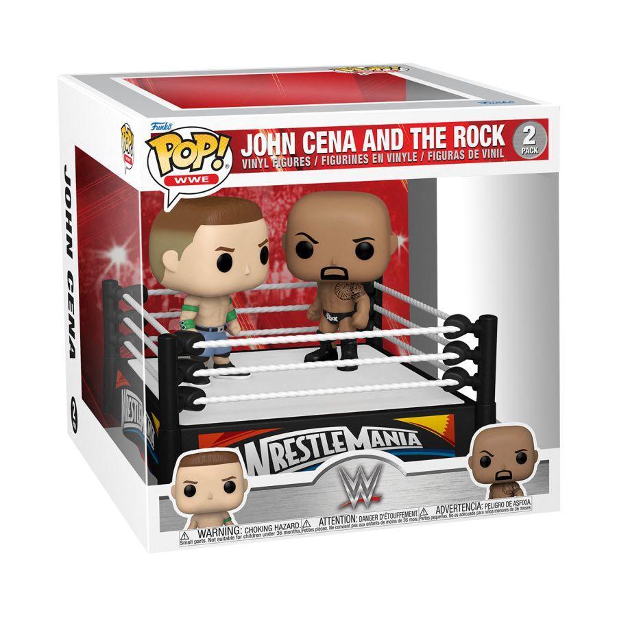 FUN61463 WWE - John Cena vs The Rock (2012) Pop! Moment - Funko - Titan Pop Culture