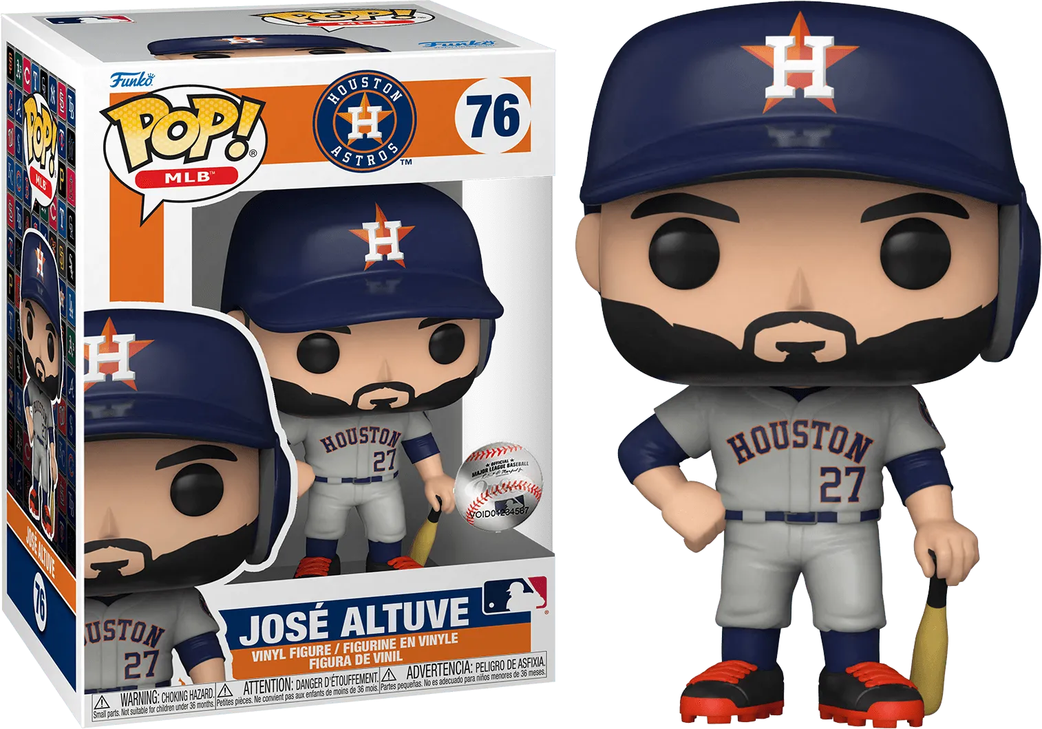 FUN61467 MLB: Astros - Jose Altuve (Away Jersey) Pop! Vinyl - Funko - Titan Pop Culture