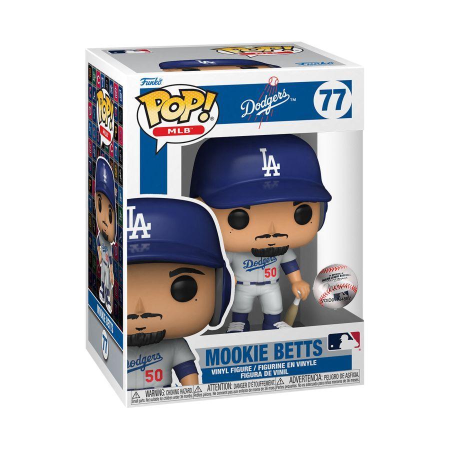 FUN61468 MLB: Dodgers - Mookie Betts (Alt Jersey) Pop! Vinyl - Funko - Titan Pop Culture