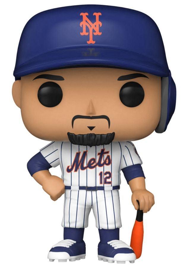 FUN61469 MLB: Mets - Francisco Lindor (Home Jersey) Pop! Vinyl - Funko - Titan Pop Culture