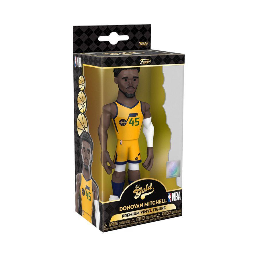 FUN61483 NBA: Jazz - Donovan Mitchell (CE'21) 5" Vinyl Gold (With Chase) - Funko - Titan Pop Culture