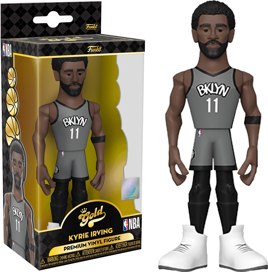 FUN61484 NBA: Nets - Kyrie Irving (CE'21) 5" (With Chase) Vinyl Gold - Funko - Titan Pop Culture