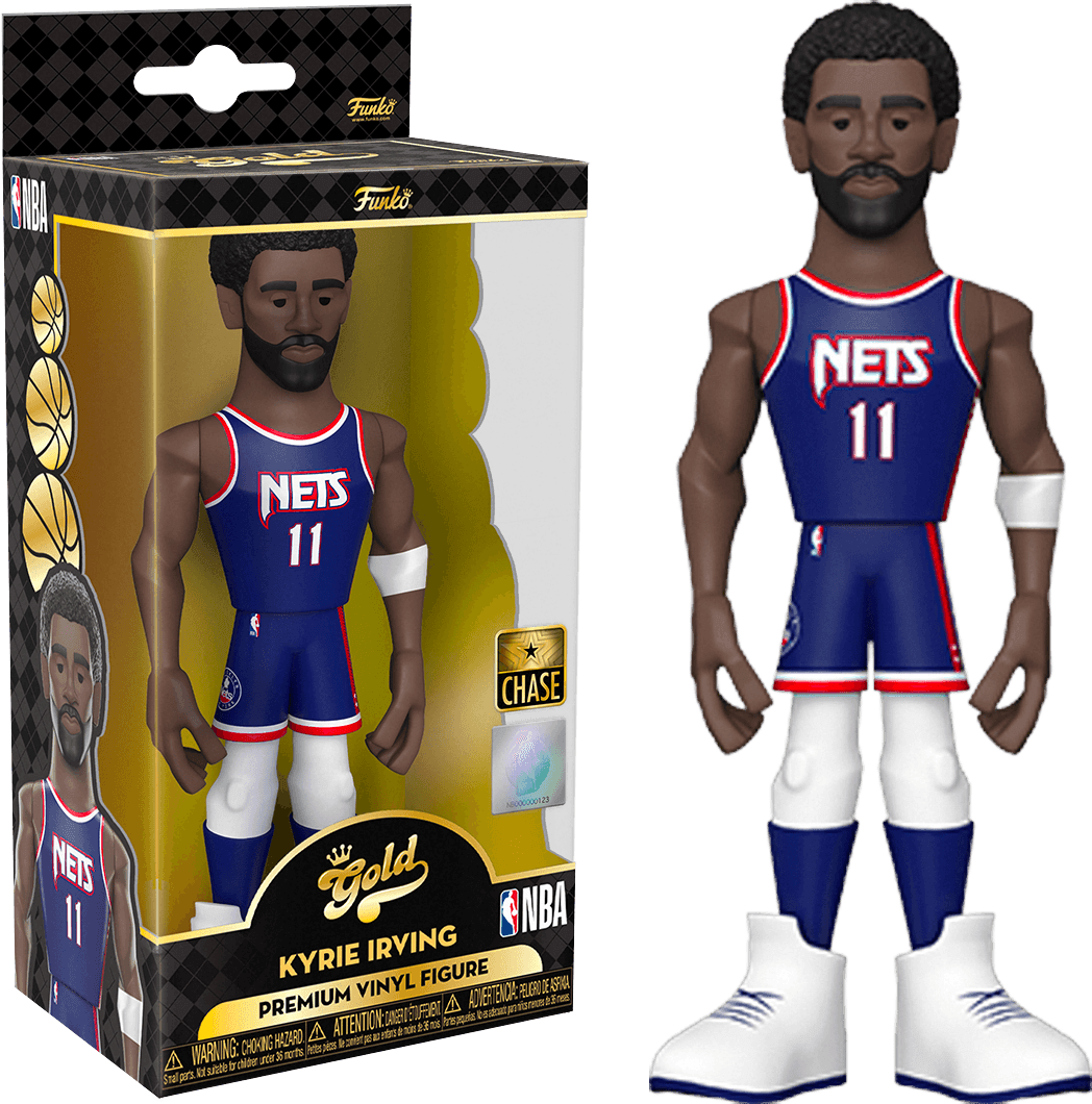 FUN61484 NBA: Nets - Kyrie Irving (CE'21) 5" (With Chase) Vinyl Gold - Funko - Titan Pop Culture