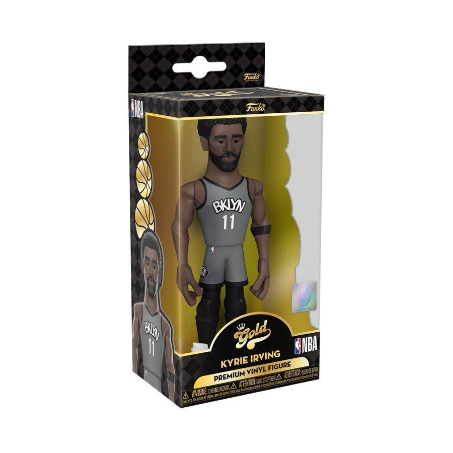 FUN61484 NBA: Nets - Kyrie Irving (CE'21) 5" (With Chase) Vinyl Gold - Funko - Titan Pop Culture