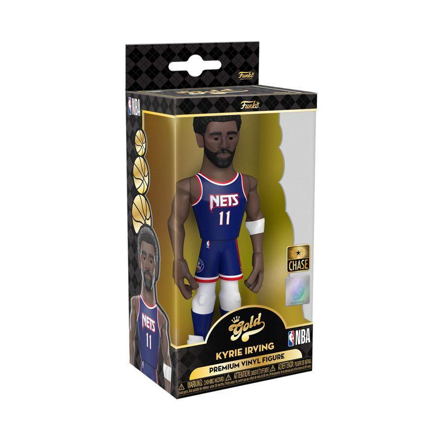 FUN61484 NBA: Nets - Kyrie Irving (CE'21) 5" (With Chase) Vinyl Gold - Funko - Titan Pop Culture