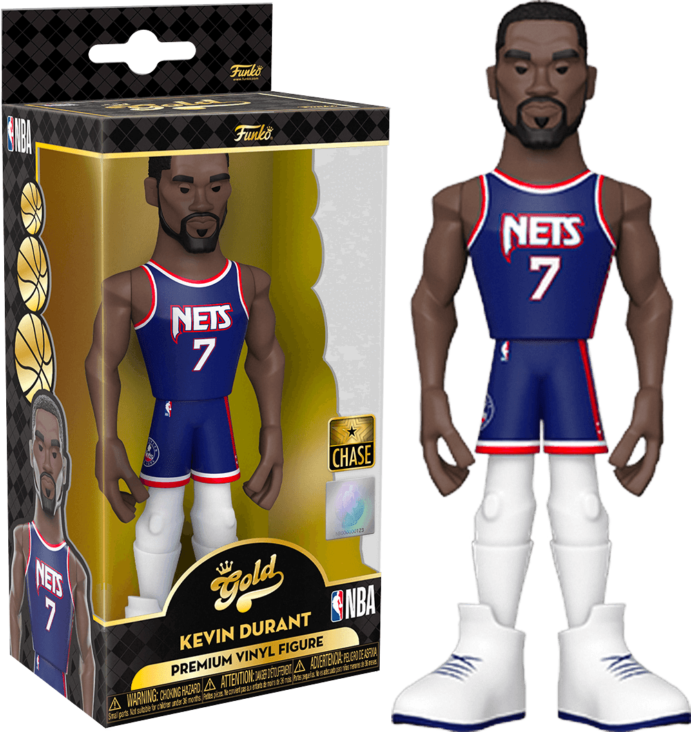 FUN61485 NBA: Nets - Kevin Durant (CE'21) 5" Vinyl Gold (With Chase) - Funko - Titan Pop Culture