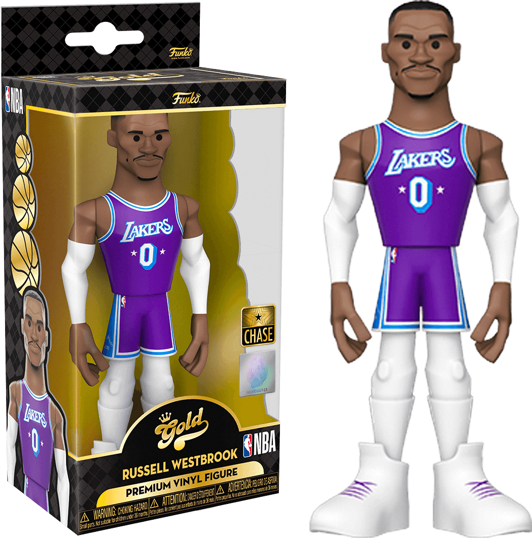 FUN61487 NBA: Wizards - Russell W (CE'21) 5" Vinyl Gold (With Chase) - Funko - Titan Pop Culture