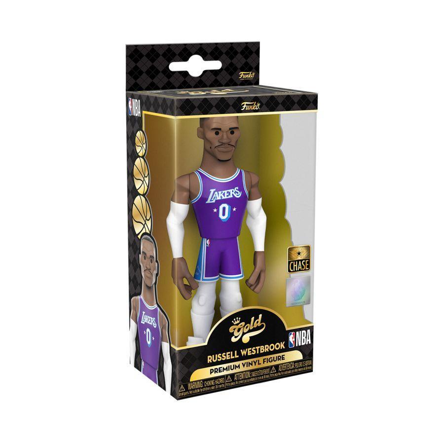 FUN61487 NBA: Wizards - Russell W (CE'21) 5" Vinyl Gold (With Chase) - Funko - Titan Pop Culture