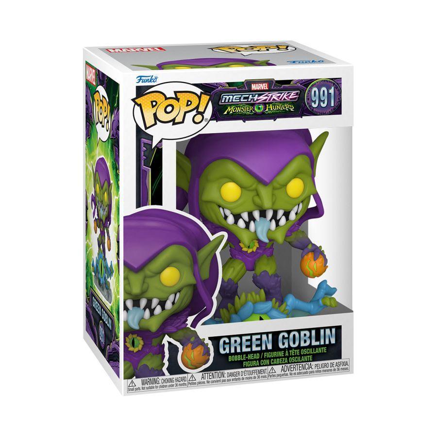 FUN61523 Marvel Mech Strike Monster Hunters - Green Goblin Pop! Vinyl - Funko - Titan Pop Culture