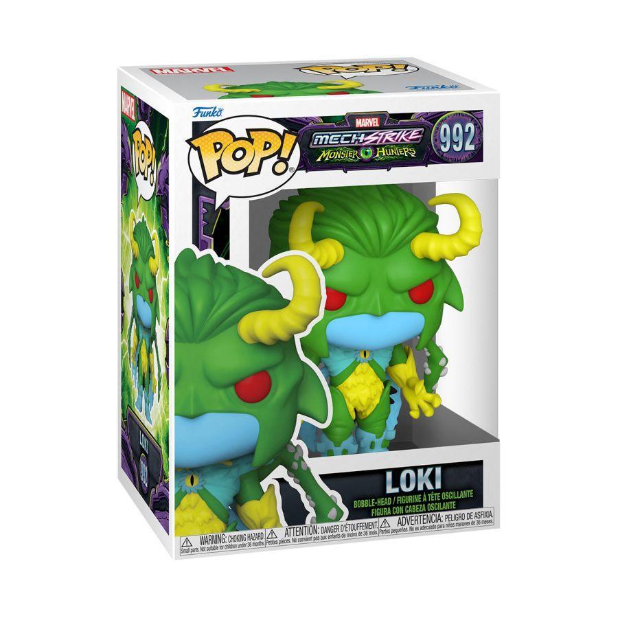 FUN61524 Marvel Mech Strike Monster Hunters - Loki Pop! Vinyl - Funko - Titan Pop Culture