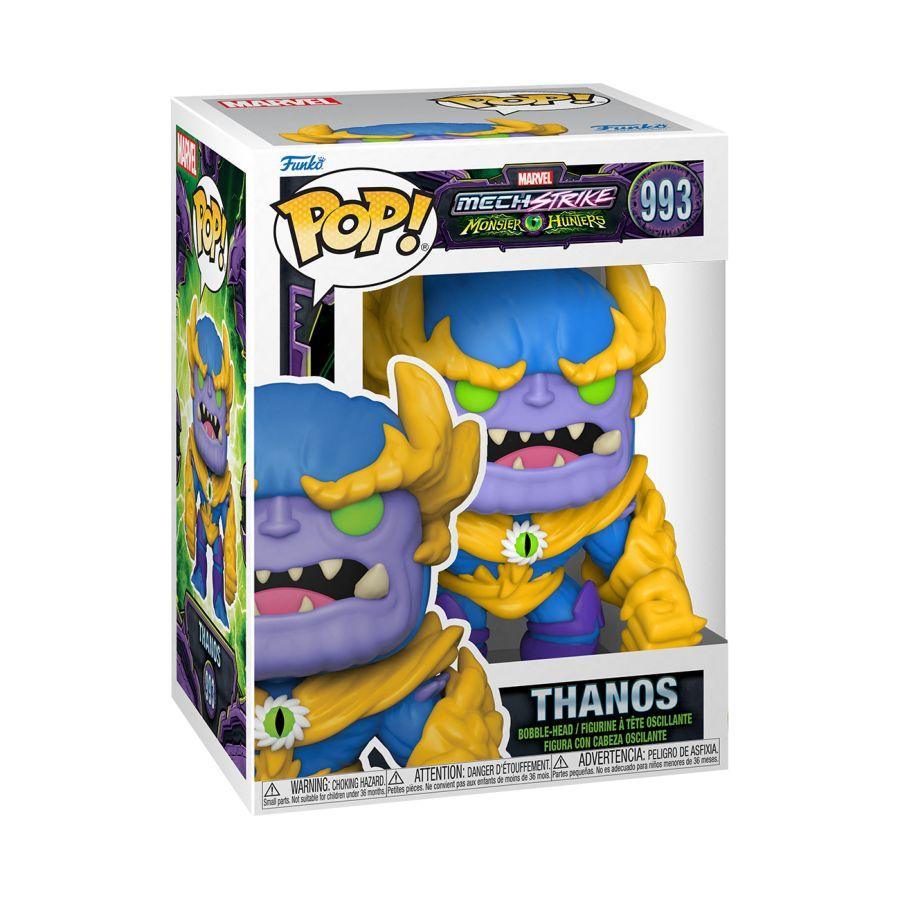 FUN61525 Marvel Mech Strike Monster Hunters - Thanos Pop! Vinyl - Funko - Titan Pop Culture