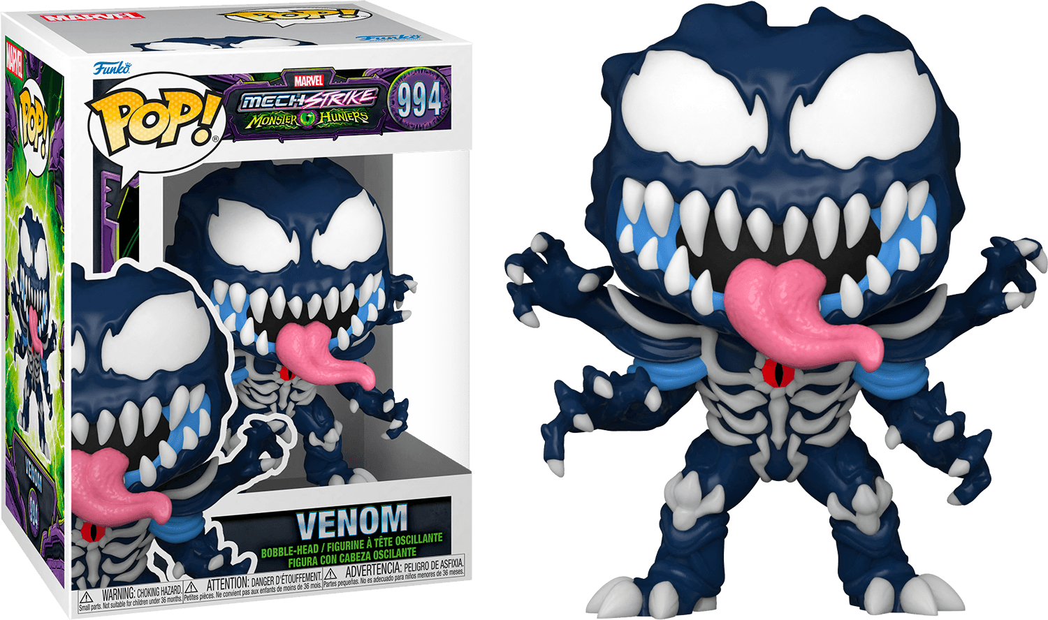 FUN61526 Marvel Mech Strike Monster Hunters - Venom Pop! Vinyl - Funko - Titan Pop Culture