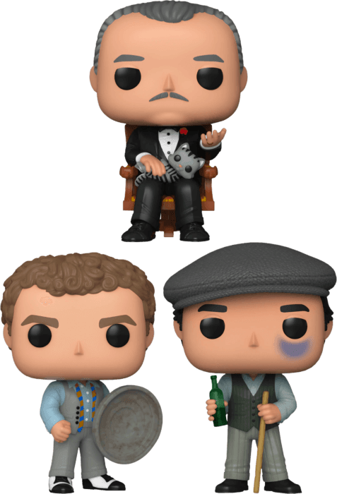 FUN61528 + FUN61527 + FUN61529 The Godfather - You Can’t Refuse This Pop! Vinyl Bundle (Set of 3) - Funko - Titan Pop Culture