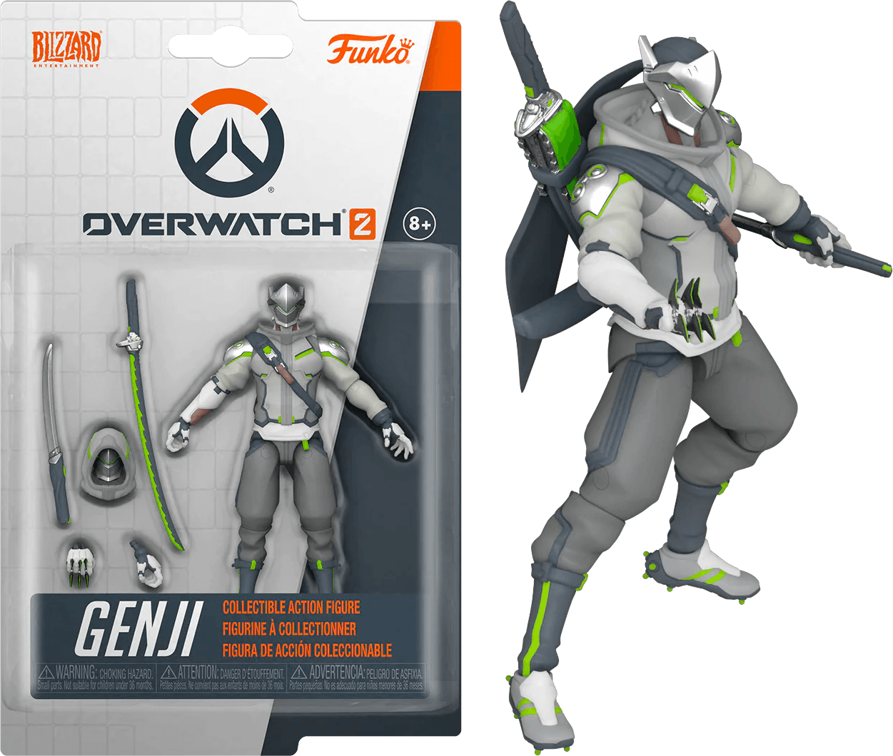 FUN61544 Overwatch 2 - Genji 3.75" Action Figure - Funko - Titan Pop Culture