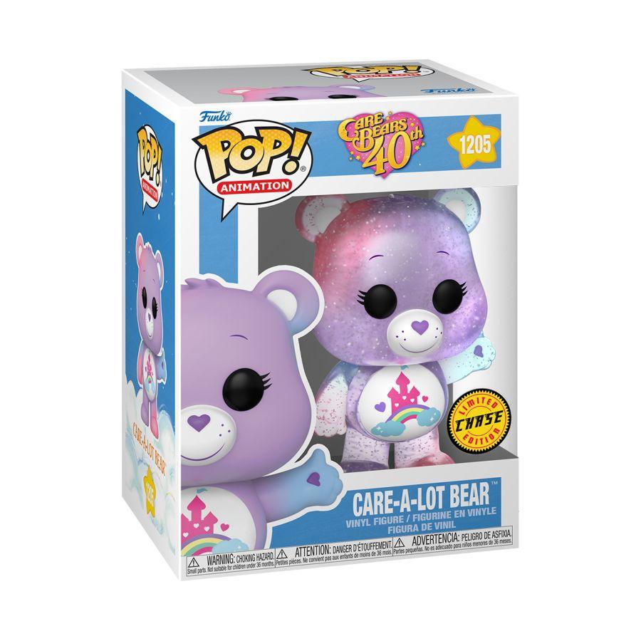 FUN61557 Care Bears 40th Anniversary - Care-a-Lot Bear (with chase) Pop! Vinyl - Funko TBA - Titan Pop Culture