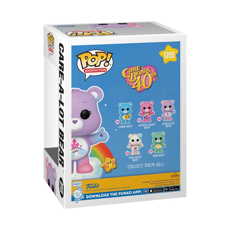 FUN61557 Care Bears 40th Anniversary - Care-a-Lot Bear (with chase) Pop! Vinyl - Funko TBA - Titan Pop Culture