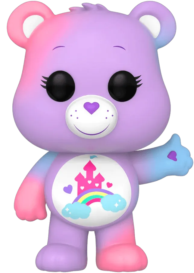 FUN61557 Care Bears 40th Anniversary - Care-a-Lot Bear (with chase) Pop! Vinyl - Funko TBA - Titan Pop Culture