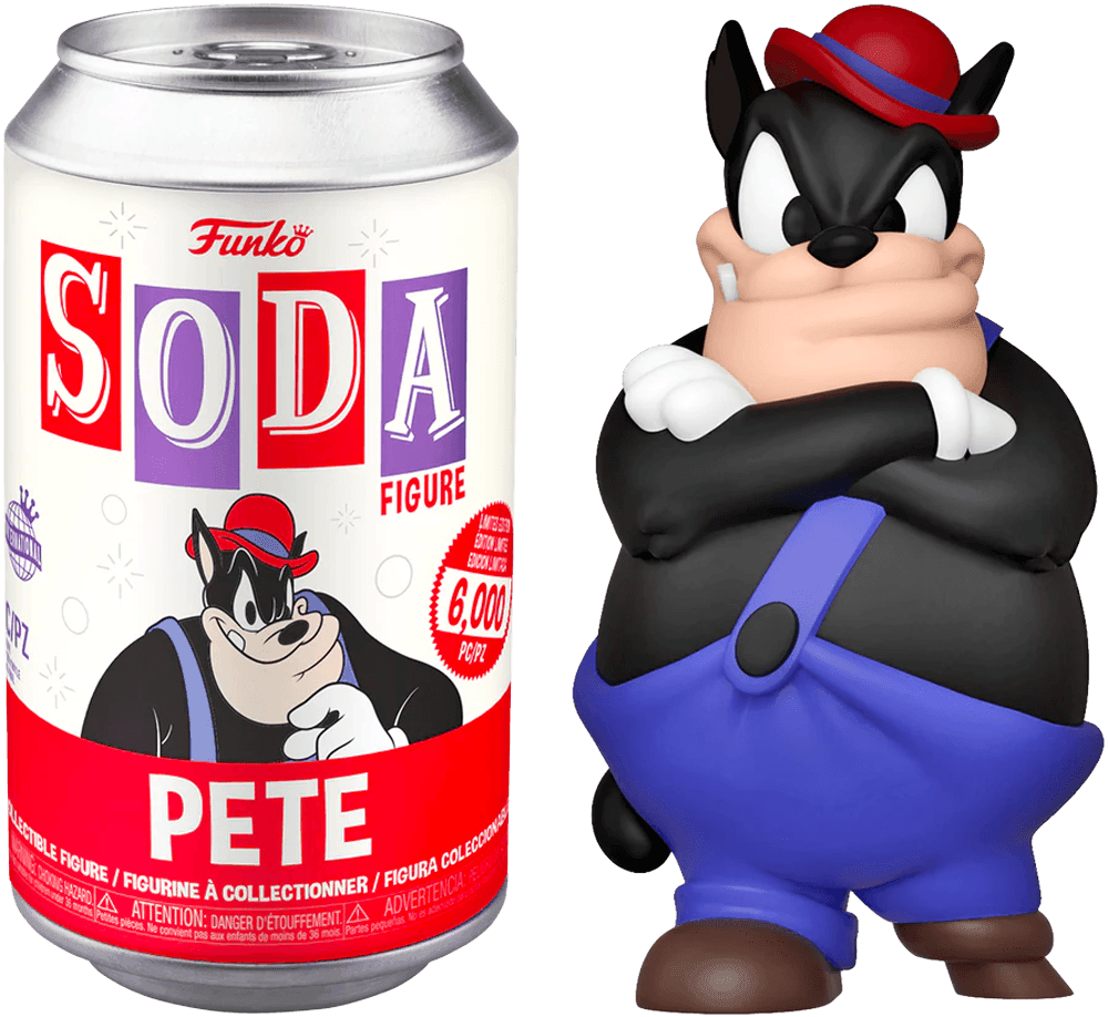 FUN61612 Disney - Pete (with chase) Vinyl Soda - Funko - Titan Pop Culture