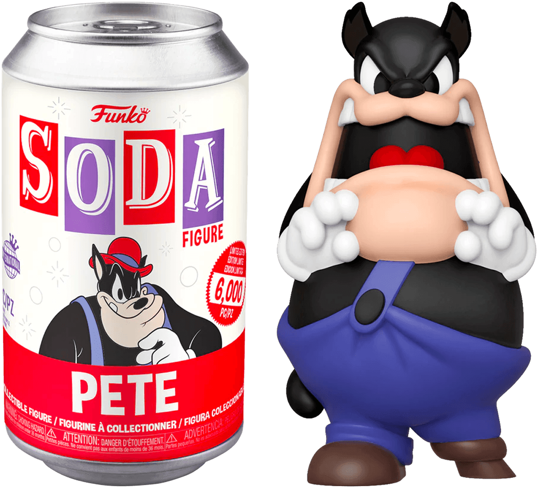 FUN61612 Disney - Pete (with chase) Vinyl Soda - Funko - Titan Pop Culture