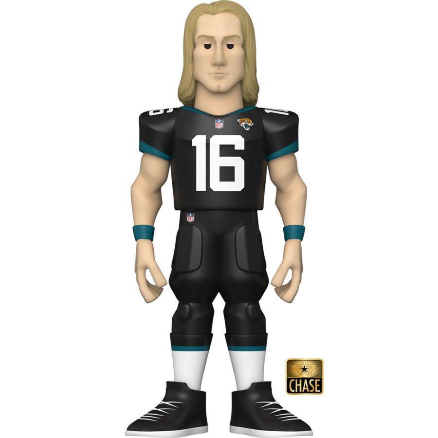 FUN61669 NFL: Jaguars - Trevor Lawrence (with chase) 5" Vinyl Gold - Funko - Titan Pop Culture