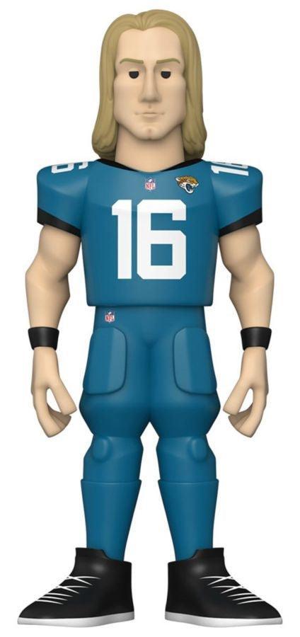 FUN61669 NFL: Jaguars - Trevor Lawrence (with chase) 5" Vinyl Gold - Funko - Titan Pop Culture