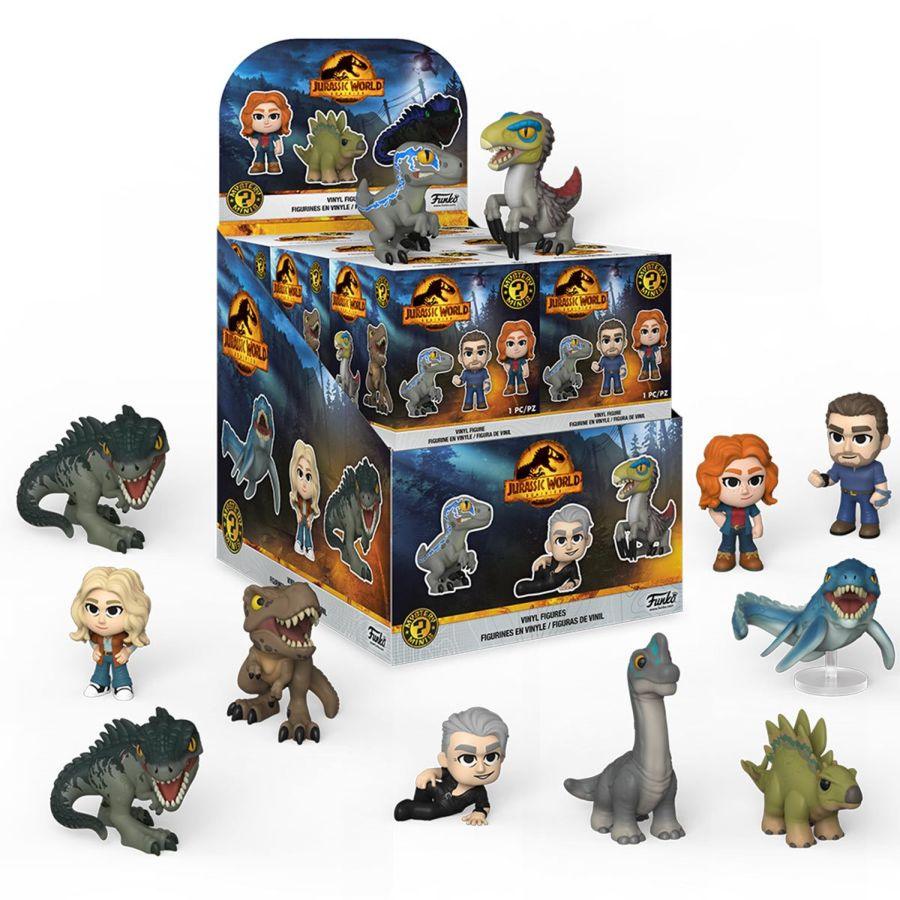 FUN61810 Jurassic World 3: Dominion - Mystery Minis Blind Box - Funko - Titan Pop Culture
