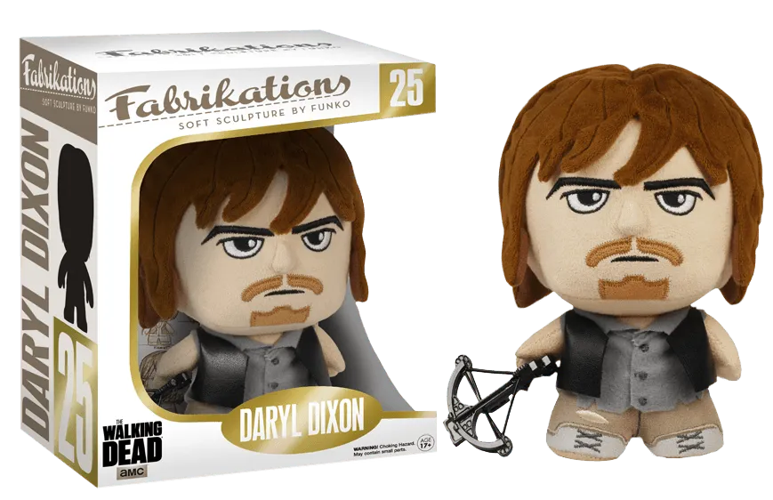 FUN6197 The Walking Dead - Daryl Fabrikations Plush - Funko - Titan Pop Culture