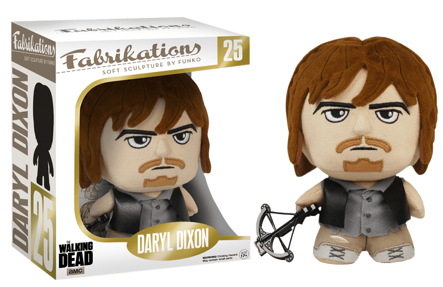 FUN6197 The Walking Dead - Daryl Fabrikations Plush - Funko - Titan Pop Culture