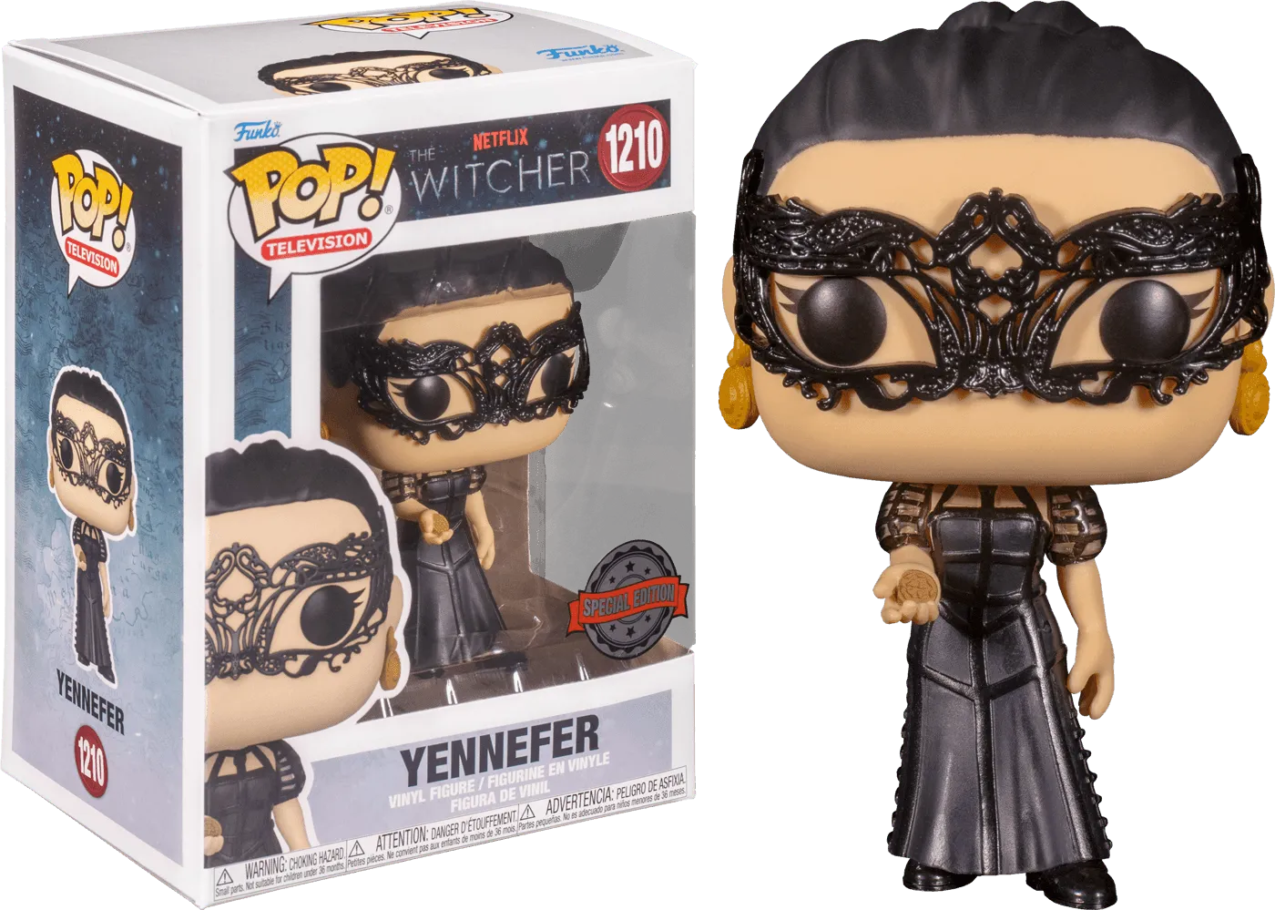 FUN62085 The Witcher (TV) - Yennefer Cut-Out Dress US Exclusive Pop! Vinyl [RS] - Funko - Titan Pop Culture