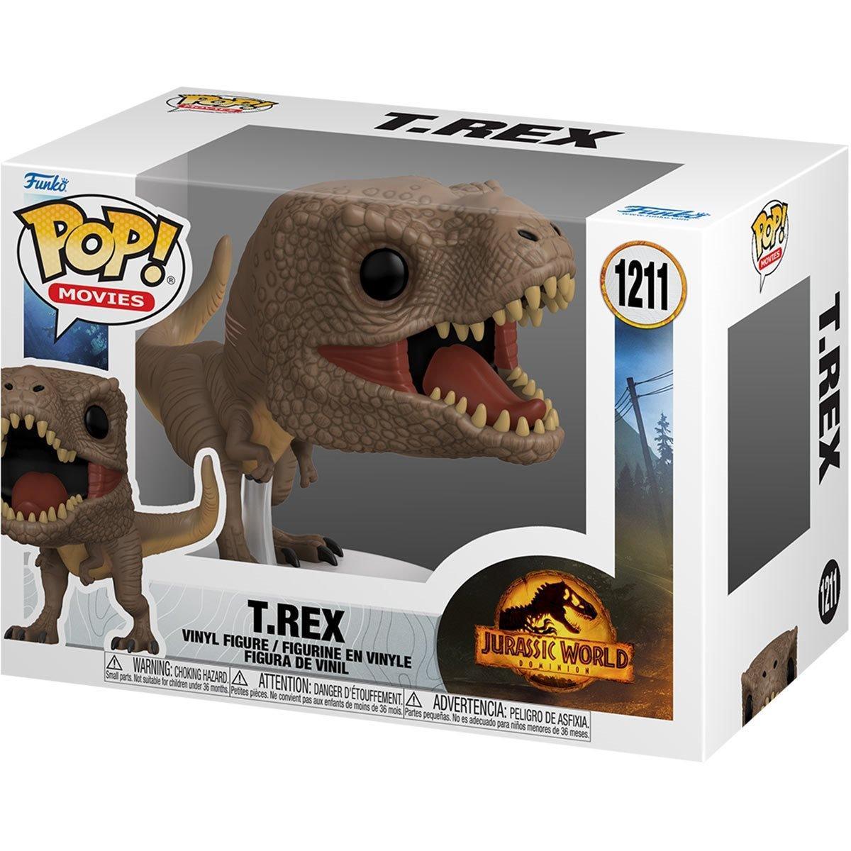 FUN62222 Jurassic World 3: Dominion - T.Rex Pop! Vinyl - Funko - Titan Pop Culture