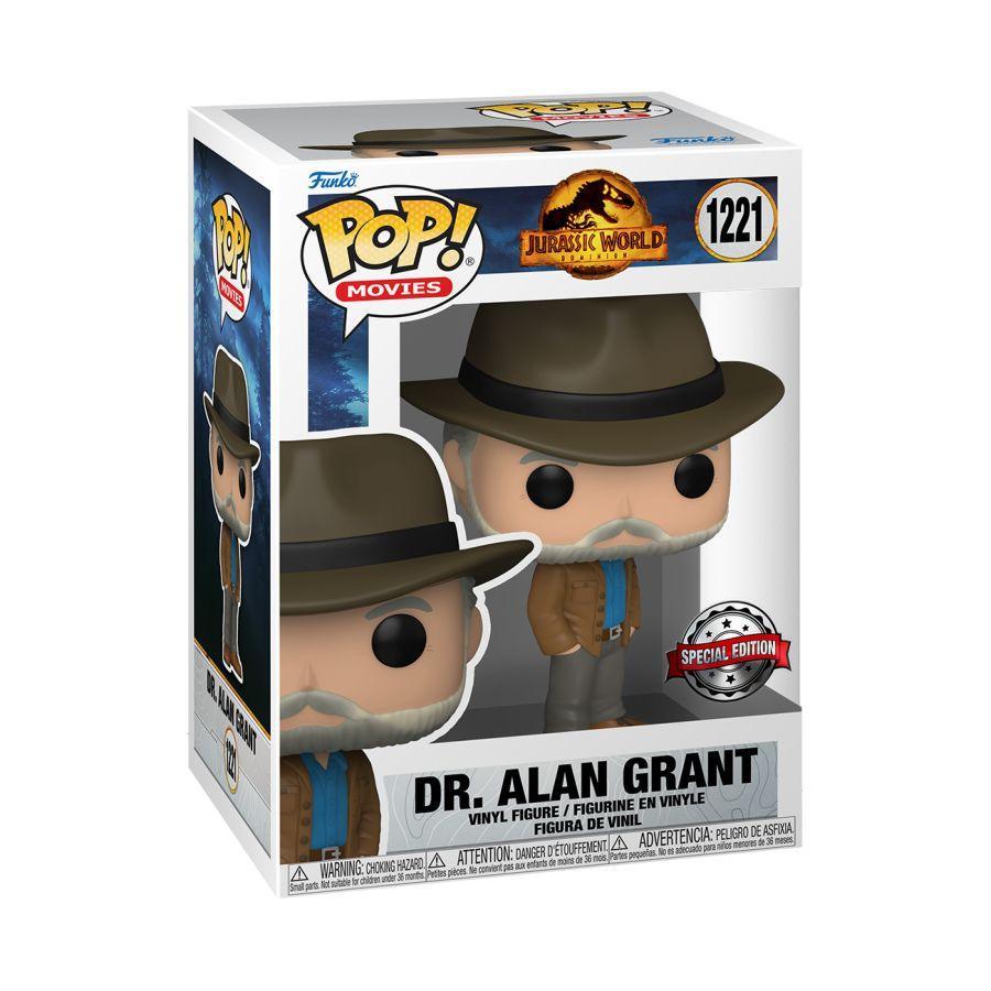 FUN62227 Jurassic World 3: Dominion - Alan Grant US Exclusive Pop! Vinyl [RS] - Funko - Titan Pop Culture