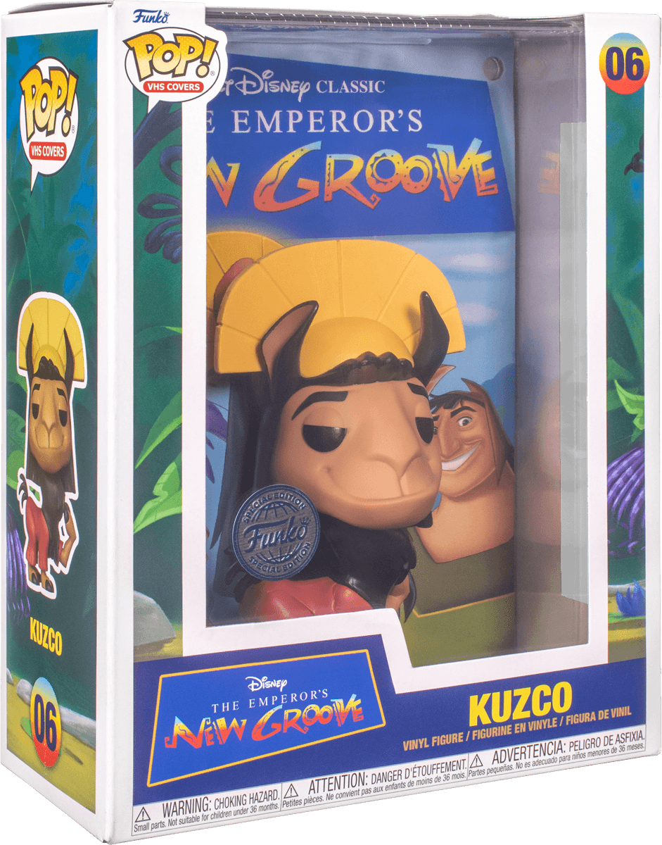 FUN62333 The Emperor's New Groove - Kuzco US Exclusive Pop! VHS Cover [RS] - Funko - Titan Pop Culture