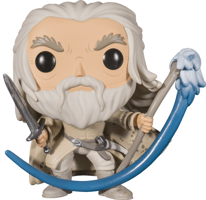 FUN62339 The Lord of the Rings - Gandalf the White Glow Earth Day US Exclusive Pop! Vinyl [RS] - Funko - Titan Pop Culture