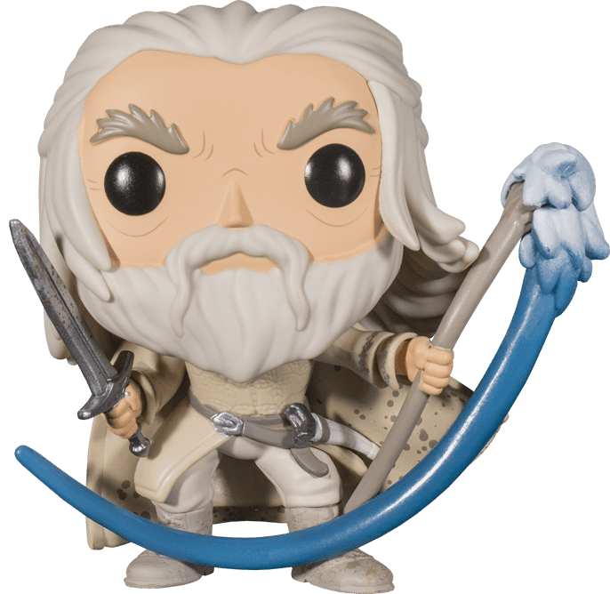 FUN62339 The Lord of the Rings - Gandalf the White Glow Earth Day US Exclusive Pop! Vinyl [RS] - Funko TBA - Titan Pop Culture