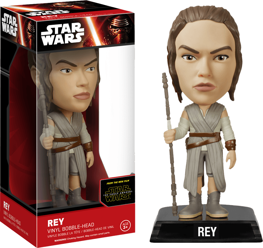 FUN6236 Star Wars - Rey Episode VII The Force Awakens Wacky Wobbler - Funko - Titan Pop Culture