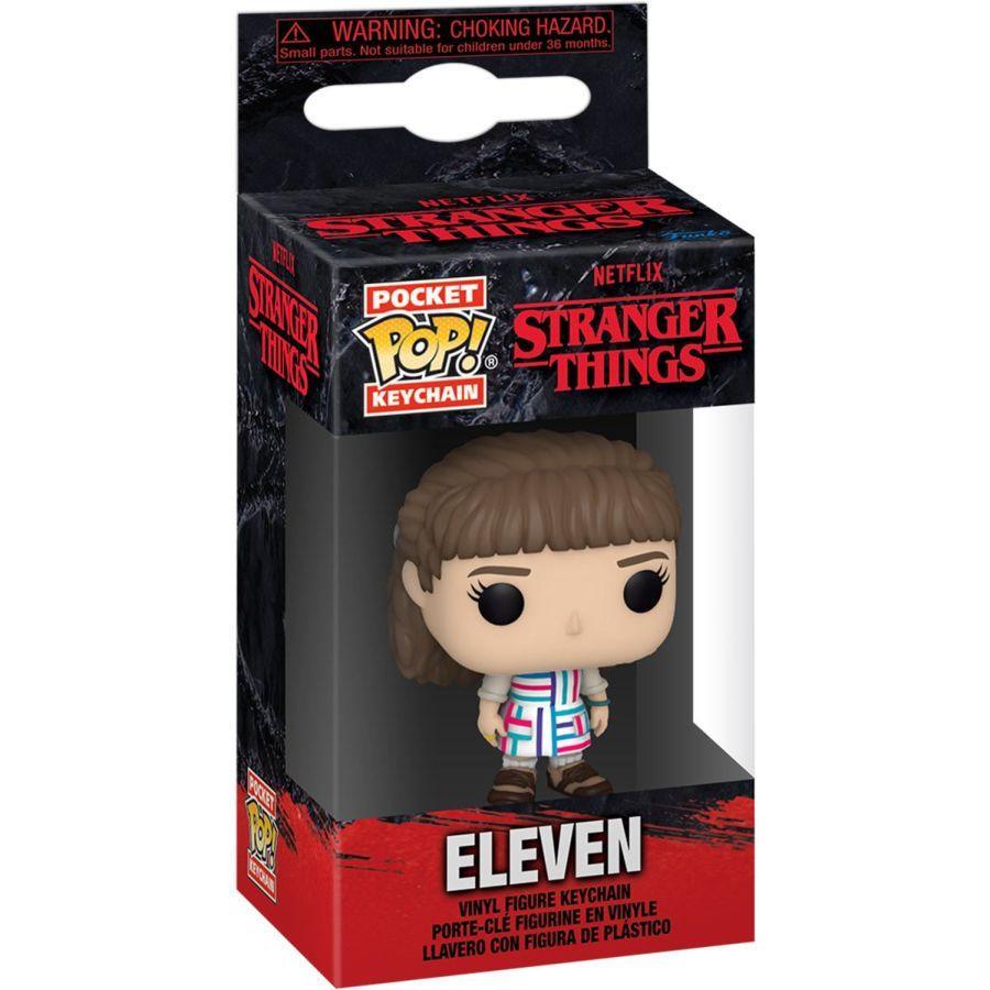 FUN62382 Stranger Things - Eleven Season 4 Pocket Pop! Keychain - Funko - Titan Pop Culture