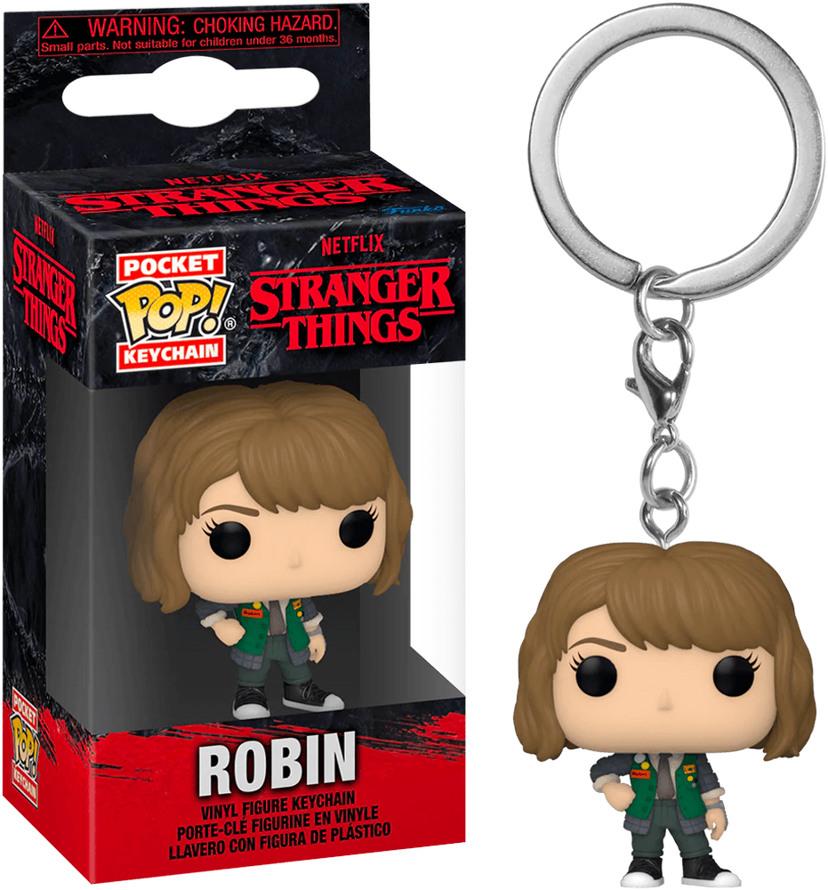 FUN62384 Stranger Things - Robin Season 4 Pocket Pop! Keychain - Funko - Titan Pop Culture