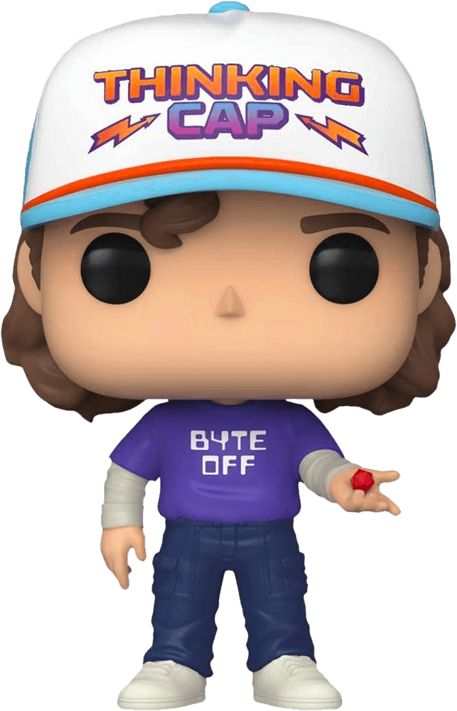 FUN62392 Stranger Things - Dustin Hellfire with Die US Exclusive Pop! Vinyl [RS] - Funko - Titan Pop Culture