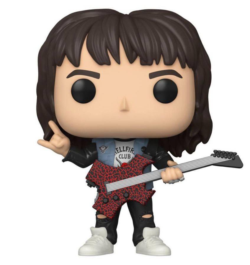 FUN62400 Stranger Things - Eddie with Guitar US Exclusive Pop! Vinyl [RS] - Funko - Titan Pop Culture