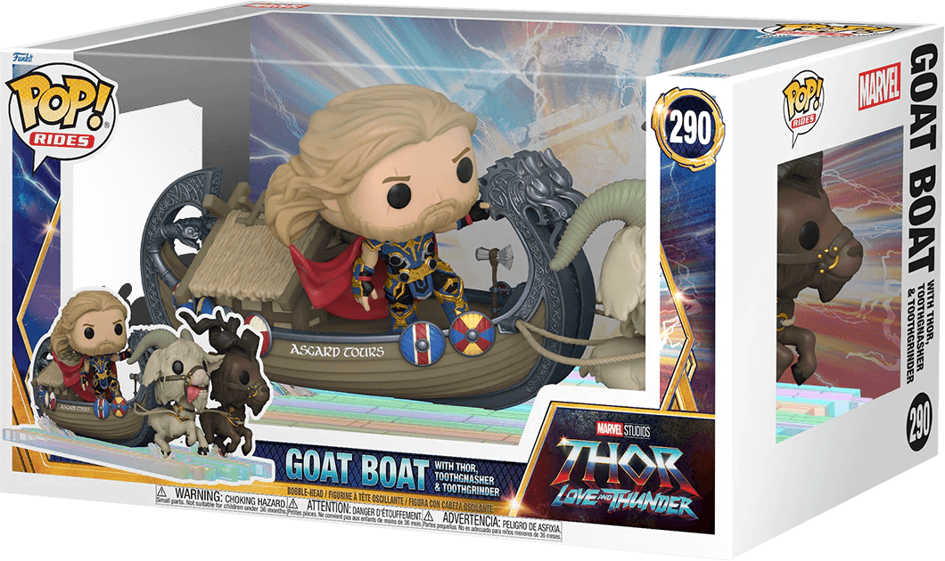 FUN62420 Thor 4: Love and Thunder - Goat Boat Pop! Ride - Funko - Titan Pop Culture