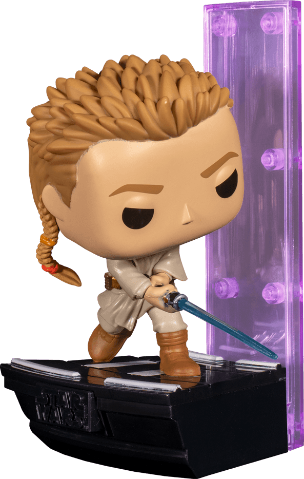 FUN62663 Star Wars - Duel of the Fates: Obi-Wan Kenobi US Exclusive Pop! Deluxe [RS] - Funko - Titan Pop Culture