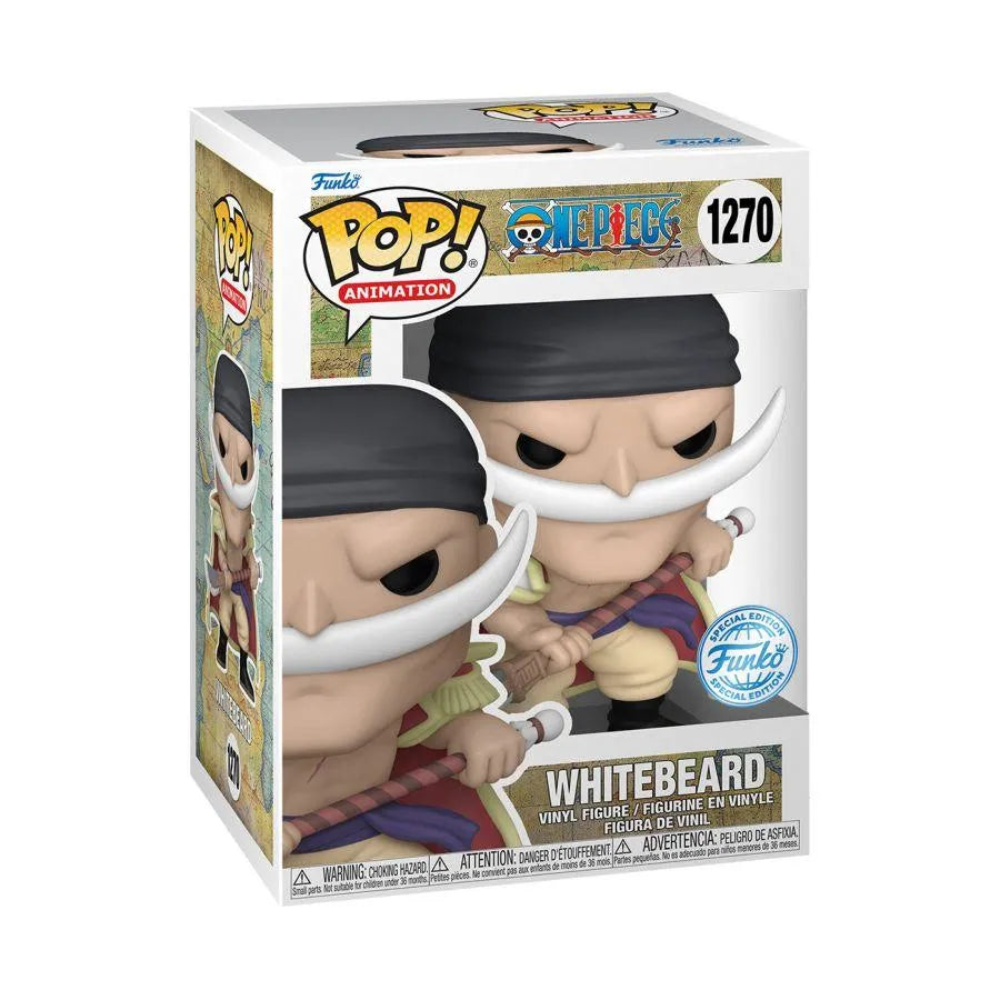 FUN62683 One Piece - Whitebeard US Exclusive Pop! Vinyl [RS] - Funko - Titan Pop Culture